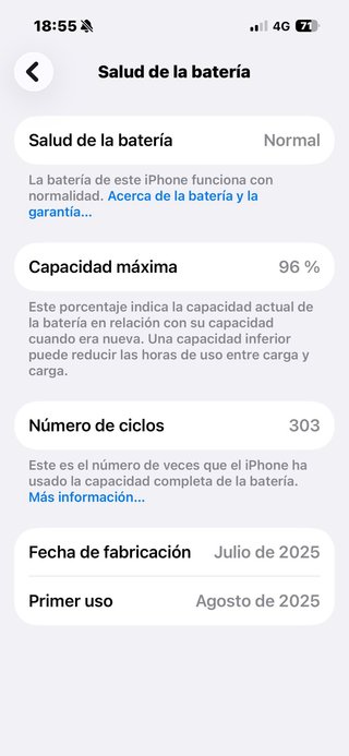 iPhone 16 128GB Azul
