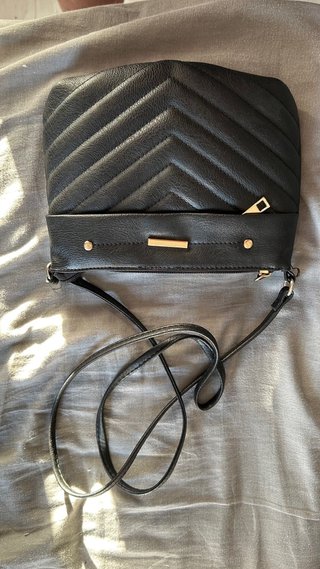 Bolso Punt Roma beige y rojo