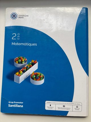 Matemàtiques, 2 ESO, Projecte Construint mons