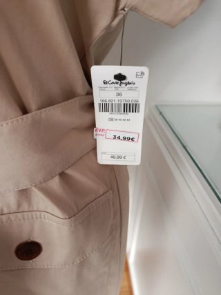 Vestido estilo safari Fórmula Joven