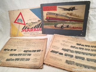 Cataloghi Marklin Giocattoli 1936-37 (2 pz)