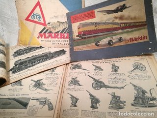 Cataloghi Marklin Giocattoli 1936-37 (2 pz)