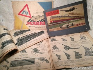 Cataloghi Marklin Giocattoli 1936-37 (2 pz)