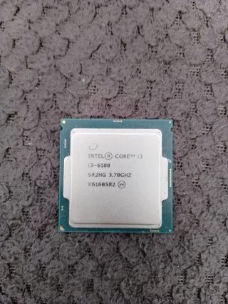 CPU Intel i3-6100 3.70GHz