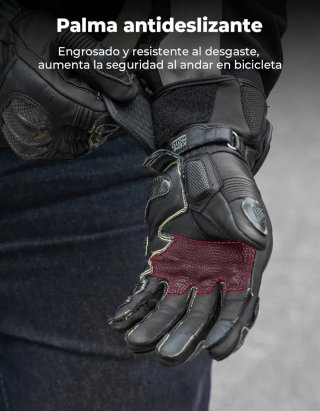 Guantes Moto Piel Cabra Circuito Nuevos
