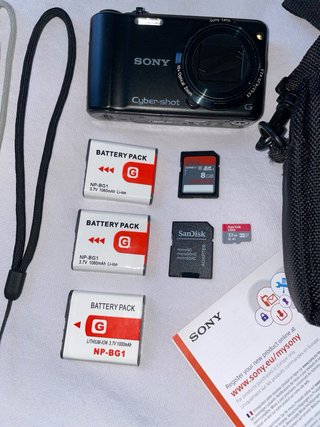Sony Cyber-shot HX5 Cámara Digital Negra