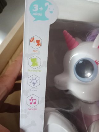 Unicornio Interactivo Pequeños Amigos RC