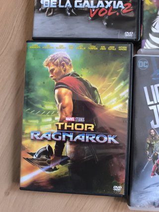 Lote 5 Películas DVD: Marvel, DC, Madagascar