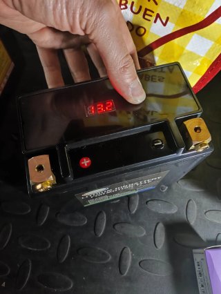 Batería Litio moto nueva
