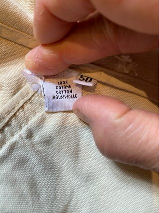 Sahariana uomo vintage color beige