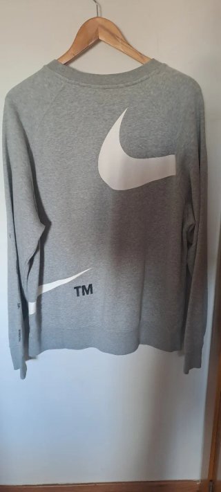 Sudadera Nike Gris Talla L