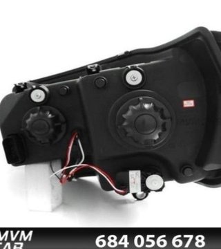 Faros Volkswagen T5 GP Tipo U LED Cromado