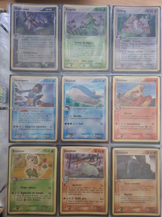 Colección Pokémon EX Rubí y Zafiro 2004