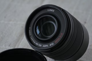 Lente Panasonic Lumix G Vario 45-150mm Mega O.I.S.