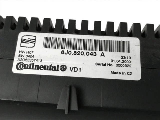 Climatizador Seat Ibiza III y IV