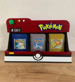 NUEVO! Expositor juegos game boy pokemon