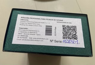 Máquina Tatuaje Inalámbrica EZ P3 Pro + accesorios