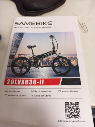 Bicicleta Eléctrica Plegable SAMEBIKE