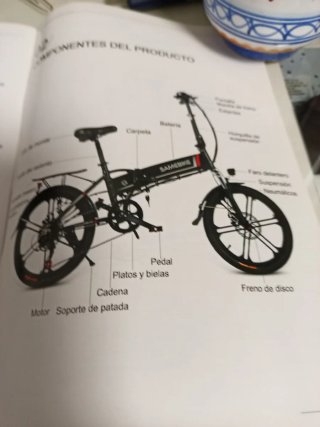 Bicicleta Eléctrica Plegable SAMEBIKE