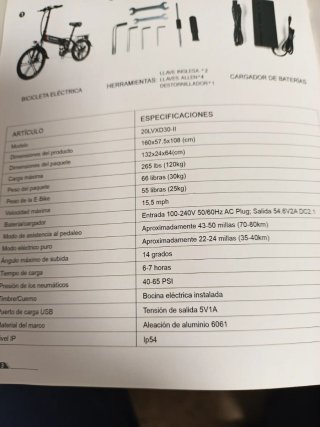 Bicicleta Eléctrica Plegable SAMEBIKE
