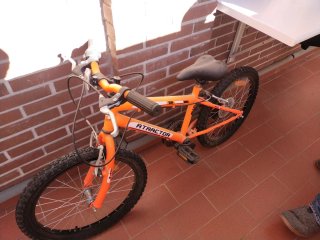 Bicicleta Infantil Naranja