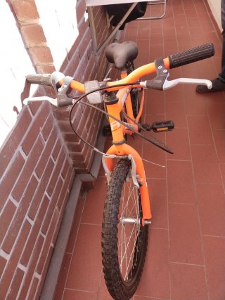 Bicicleta Infantil Naranja