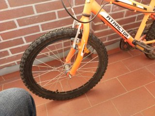 Bicicleta Infantil Naranja