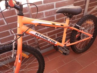 Bicicleta Infantil Naranja