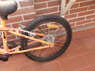 Bicicleta Infantil Naranja