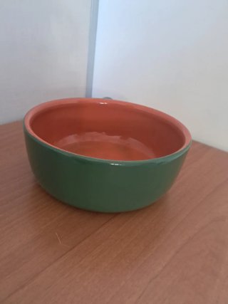 Casseruola Fiore Verde in terracotta
