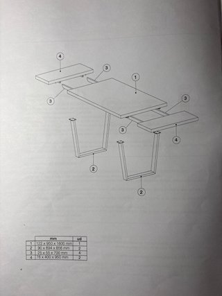 Mesa Comedor Extensible