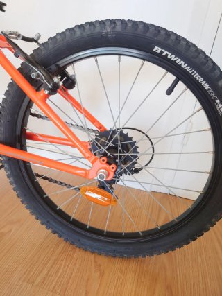 Bicicleta Rockrider 9 años