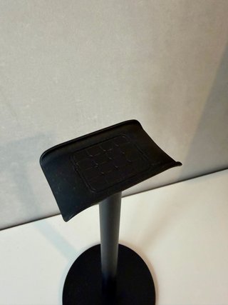 Soporte para auriculares negro