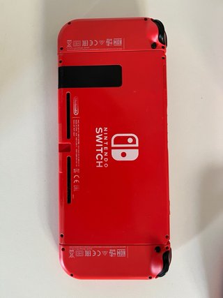 Nintendo Switch v2 Edición Mario Rojo y Azul