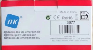 Baliza LED emergencia  V16