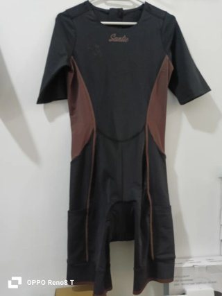 Bañador Santic Negro y Marrón