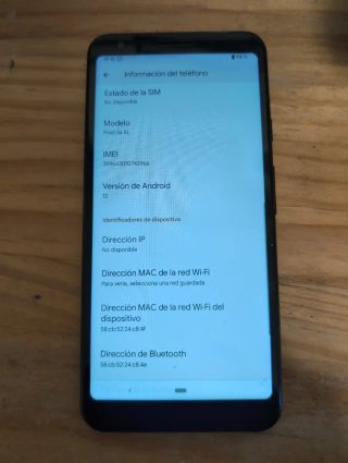 Google Pixel 3A XL Negro