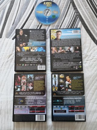 Pack 4 Películas DVD 007