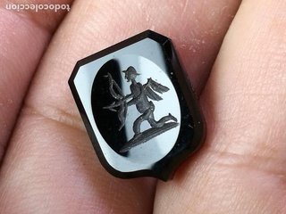 Dije Onix Art Deco Cupido