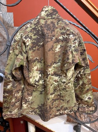 Giacca Militare Mimetica con rinforzo Cordura