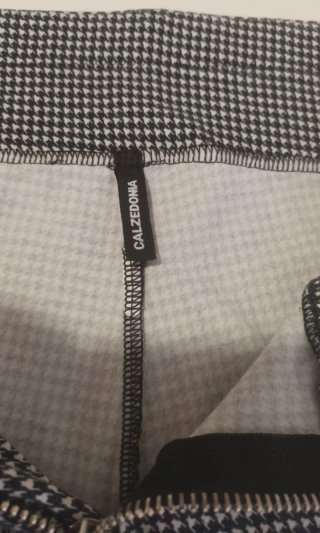 Leggings Calzedonia Blanco y Negro