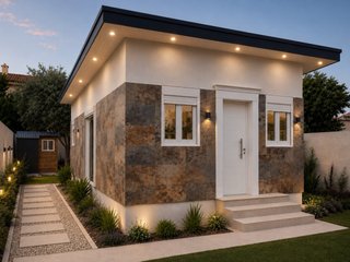 Vivienda 50 m2 panel sándwich