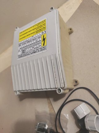 Quadro comando motore 230v HP 1 0.75 kw 7 amp