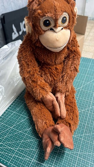 Peluche Mono IKEA DJUNGELSKOG Marrón