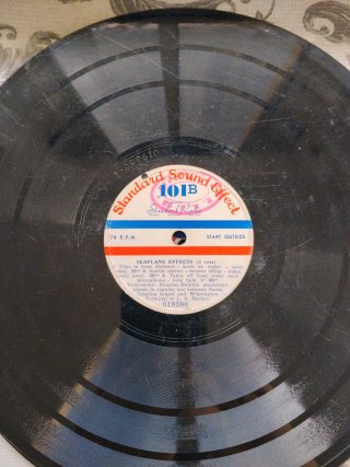 2 discos de pizarra sonidos de avión