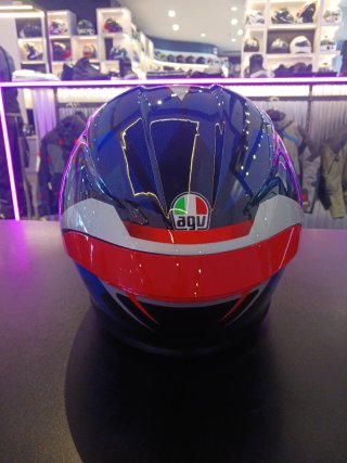 Casco AGV K6 Carbon Aramid talla M
