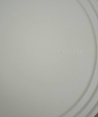 Set 2 coperchi circolari Tupperware