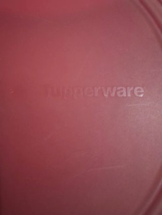 Set 2 coperchi circolari Tupperware