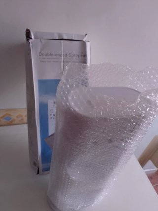 Ventilatore con vaporizzatore e luci LED