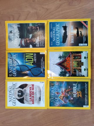 Lote Vintage National Geographic años 90